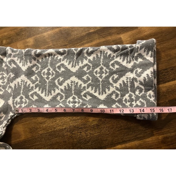 Sundance Gray 100% Cotton Knit Cowl Neck Pullover Sweater Women's Medium. - Picture 9 of 9